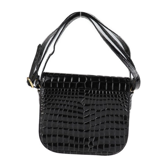 Auth Ysl Yves Saint Laurent Crocodile #160030Y35B - Picture 3 of 9